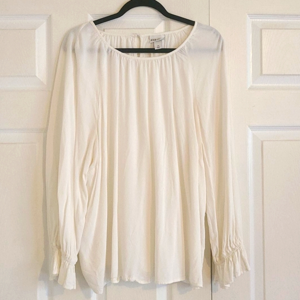 Blouse w/ Blouson Slv Detail, Target Size 2X